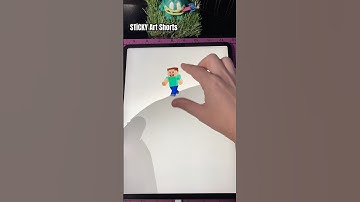 Zooming to I Am STEVE in Zoom Art Gallery#art #zoom #shorts