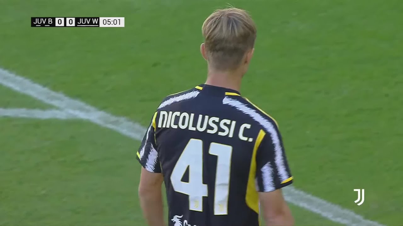 friendly football match - Juventus FC vs Juventus U23 Next Gen Hans  Nicolussi Caviglia of Juventus d