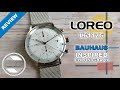 Affordable Max Bill Chronoscope Homage | Loreo L6112G Watch Review