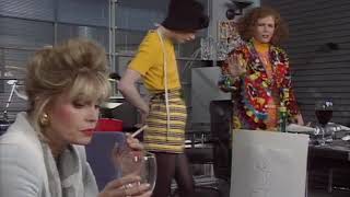 Jane Horrocks from Absolutely Fabulous (Pantyhose scene)
