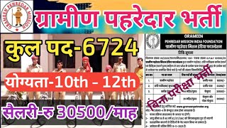 उततर परदश गरमण पहरदर नई भरत 2025 Up Gramin Pahredar Vacancy 2025 Up Smvida Vacancy