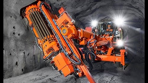 Sandvik DL432i longhole drill walkaround video