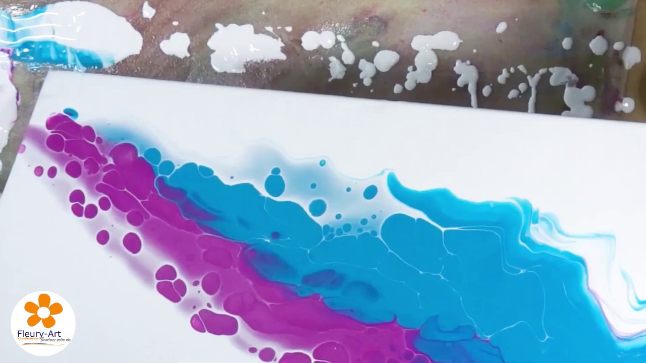 Drag Technik - Negative Space Pouring - YouTube