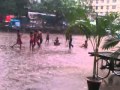 Street children playing in rain  gulshan dhaka