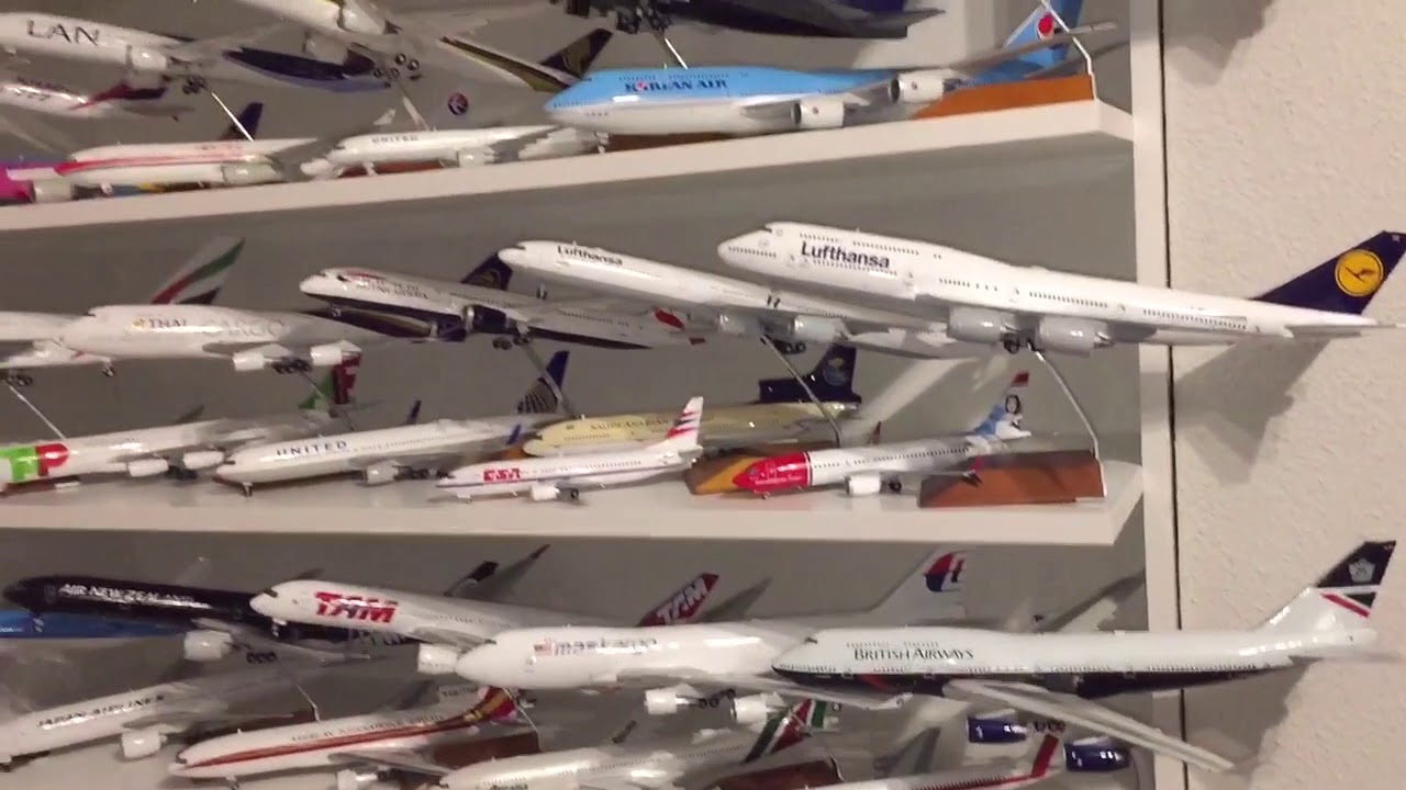 diecast airplane collection