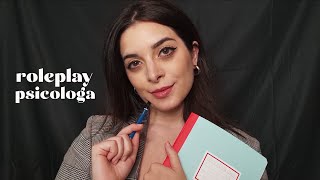 PSYCHOLOGIST ROLEPLAY 👩🏻‍💼 ASMR ITA | super relaxing 😴😴 (soft spoken) screenshot 5