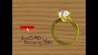 Ex.144 Diamond ring heart prong by Jewelcad แหวนเพชรชูเตยหัวใจ