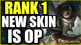 THIS is why I can't stop playing the new SENTINEL PYKE skin... - (RANK 1 PYKE)