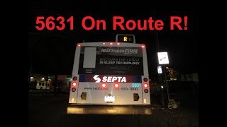 NeoplanDude | Following SEPTA 2003 New Flyer D40LF #5631 On Route R!