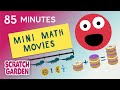 Mini math movies compilation  math collection  scratch garden