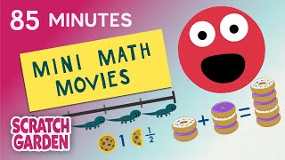 mini math movies compilation math video collection scratch garden