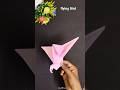 Diy flying bird toy with Paper 🕊️ Easy paper craft 😱#shorts #papercraft #diy #viral #paperbirds #fyp