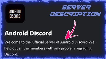 How To Add Server Description On Discord