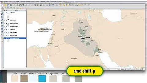 QGIS lesson 10: Using print composer to export your map