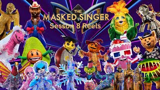 Masked Singer Season 8 Reels