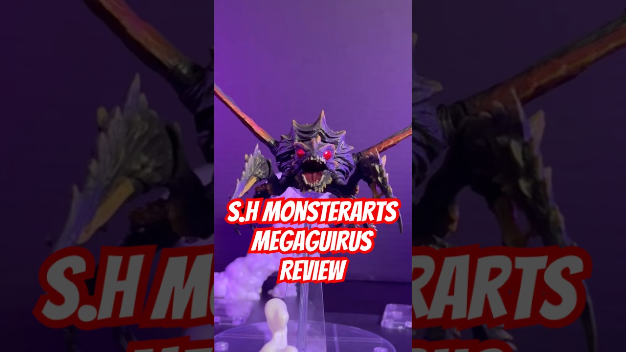 S.H. MonsterArts MEGAGUIRUS Review!