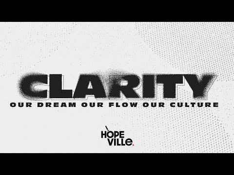 "Clarity"  -- October 8 , 2023  - Pastor Charlie Mitchell @iamhopeville ​
