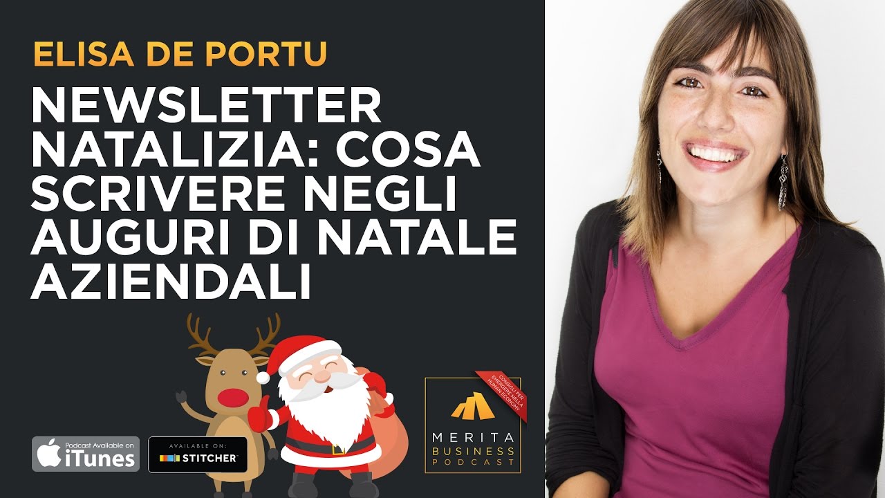 Auguri Di Natale Via Mail Aziendali.Newsletter Natalizia Cosa Scrivere Negli Auguri Di Natale Aziendali Youtube