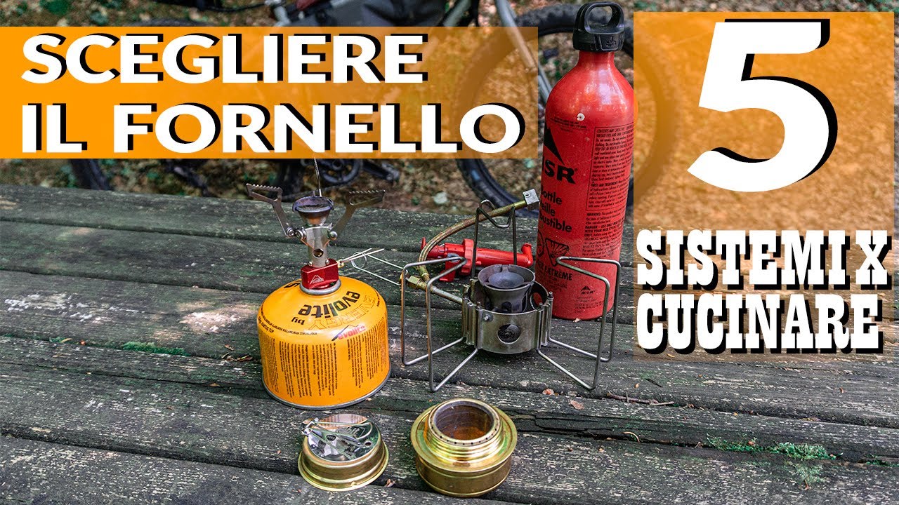 GUIDA: il fornello da campeggio per bikepacking o cicloturismo