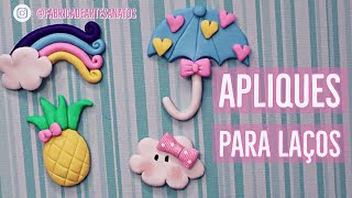 Apliques Para Laços em Biscuit – Faça você mesmo