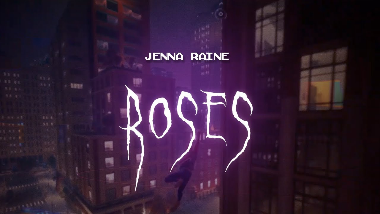 jenna raine - roses [ sped up ] lyrics - YouTube