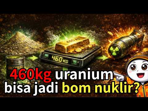 460 Kg Uranium Iran = Berapa Bom Nuklir? Jawaban Sains Mengejutkan!