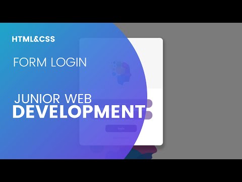 Project HTML&CSS Form Login |Junior web developer