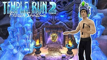 Bruce Lee Run in Frozen Shadows Temple Run 2 YaHruDv