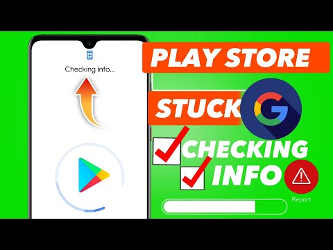 How To Fix Checking info problem in Play Store | Solve Play Store stuck on Checking Info