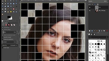 Gimp 2.10 tutorial - how to make a mosaic from ANY photo!