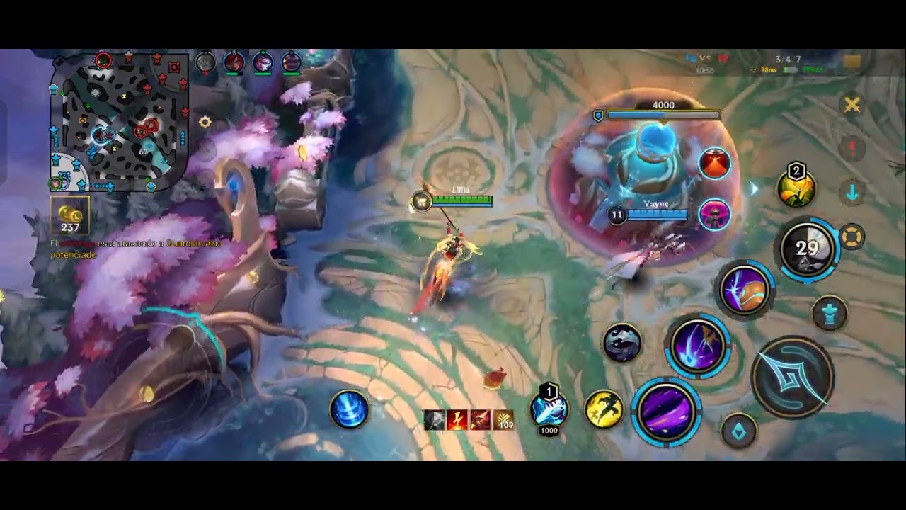 Wild Rift : Lilia y su skin ah pero la partida (road to diamond)