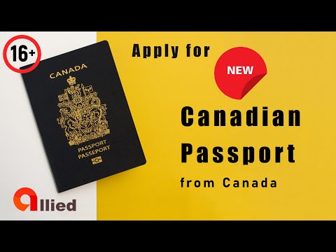 درخواست پاسپورت کانادایی بزرگسال در کانادا – راهنمای گام به گام