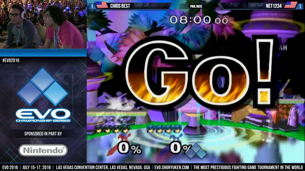Chris Best (Black Marth) vs. net1234 (Marth) - R1 Pools