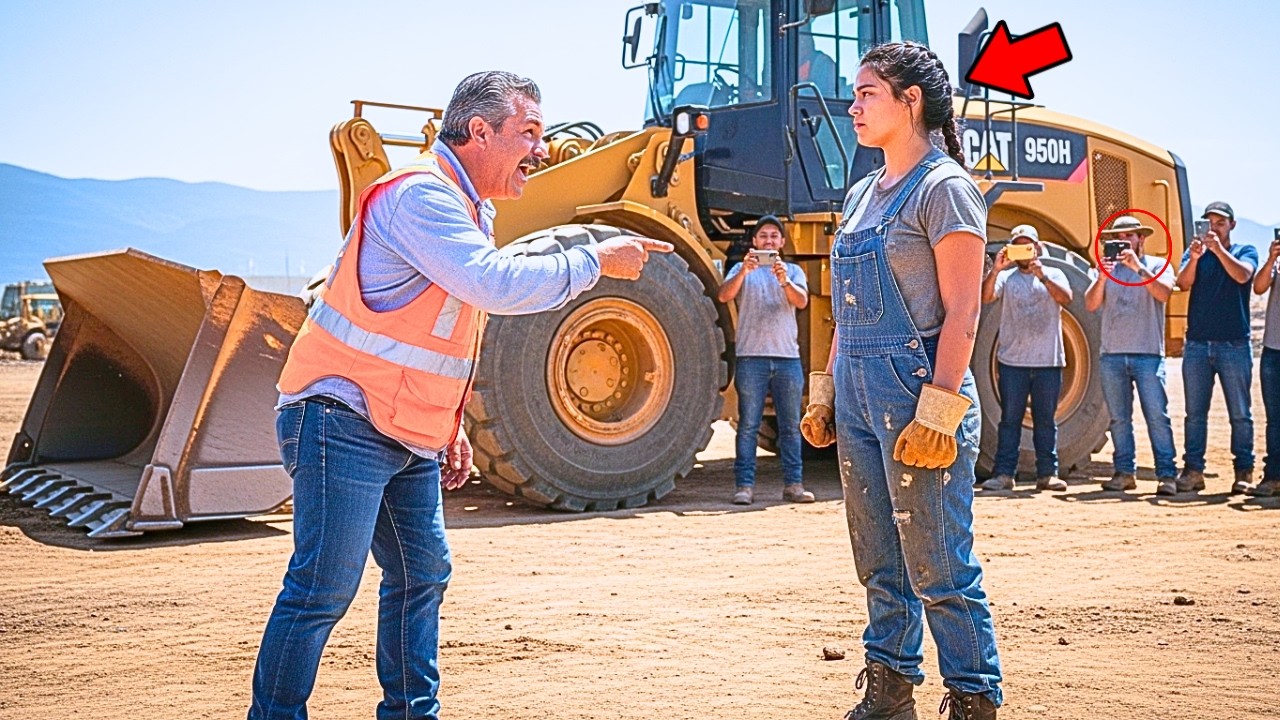 “¡SI ESTA PALA CARGADORA SE MUEVE, EL TRABAJO ES TUYO!” — DIJO EL JEFE ENTRE RISAS… Y SE ARREPINTIÓ