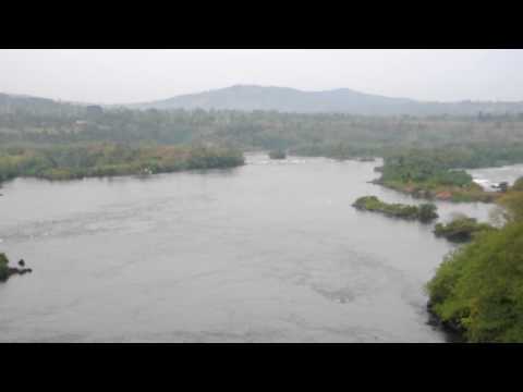 Birdview Bujangali Waterfalls, Victoria Nile, Uganda 2010