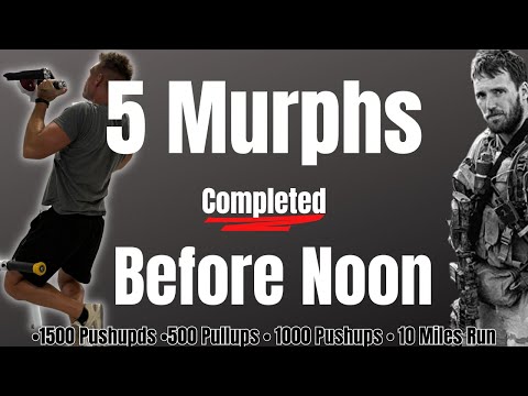 I Finished 5 Murph Challenges Before Noon!!!