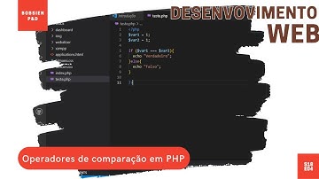 Operadores de comparação em PHP