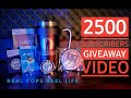 2500 Subscribers - Giveaway Video