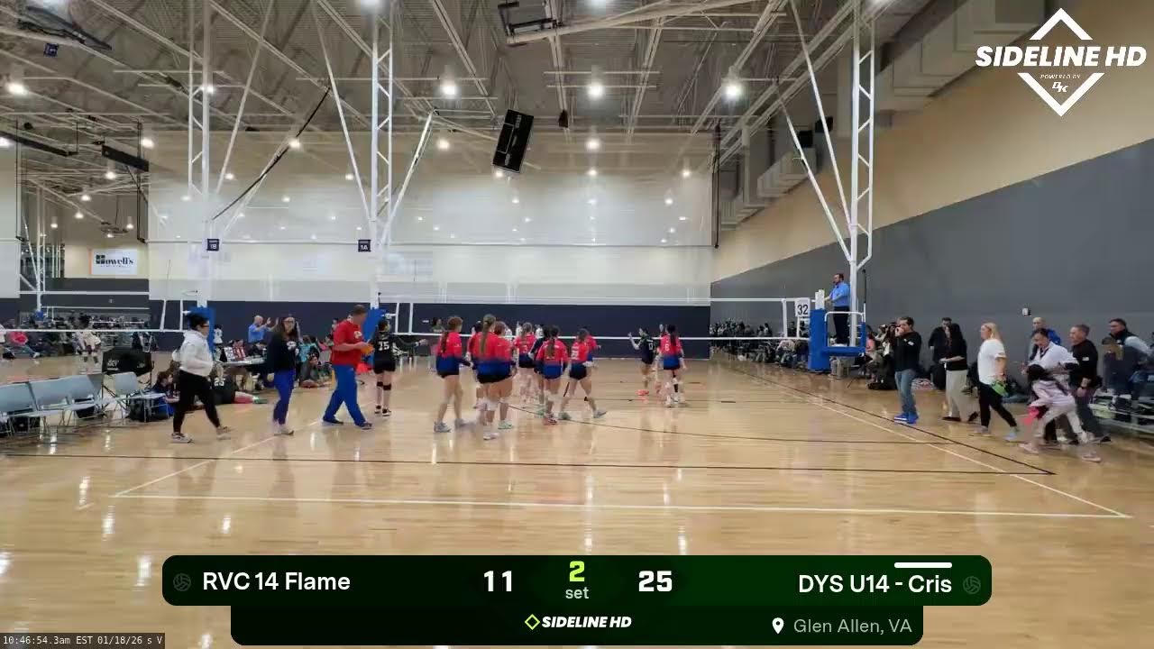 DYS U14 - Cris vs. RVC 14 Flame (2026.01.18) - YouTube