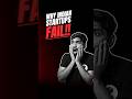 Why Indian Startups Fail TinyOwl, Dunzo &amp; Yumist Lessons #shortsindia #shorts #hindishorts #business