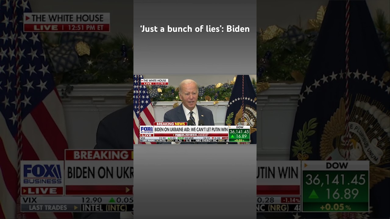Biden snaps back at reporter over business deals question #shorts
