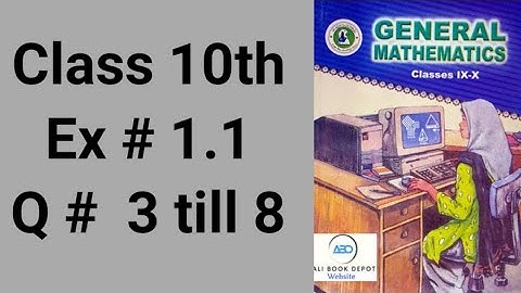 Class 10 Ex# 1.1 Fundamental operation of  polynomials general maths Sindh board