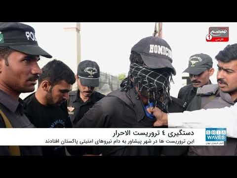 دستگیری ۴ تروریست جماعت الاحرار در پاکستان