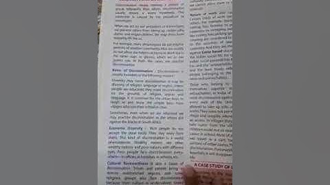 Class 6th SOS Civics Chapter 2, Striving for equality