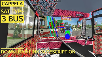 bussid _Capella sat type 3 bus mod for bus simulator Indonesia _bussid bus mod