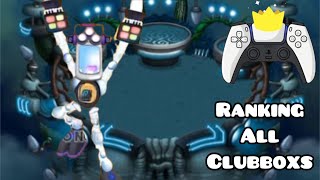 Ranking All Ghostympa’s Clubboxs! (My Singing Monsters)