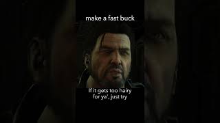 make a fast buck — StarCraft 2 dialogue scene