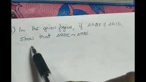 Cbse X Maths Triangles (part 16)