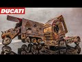 Ducati Truck and Ducati 1198 - Restoration Abandoned Semi trailer truck