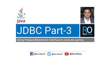 JDBC Part-3 | Prepared Statement to execute queries for MySql (Gujarati)